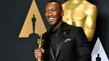 Mahershala Ali, récompensé par l'Oscar du Meilleur second rôle pour sa prestation dans "Moonlight"