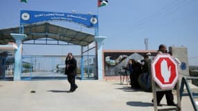 Le point de passage d'Erez, près de Beit Hanoun, dans le nord de la bande de Gaza, le 26 mars 2017.