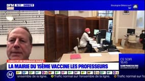 Vaccination du personnel scolaire: pour le maire du 15e arrondissement de Paris, ils sont "prioritaires" 