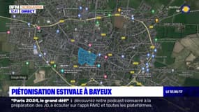 Bayeux: l'opération de piétonisation estivale début ce lundi 