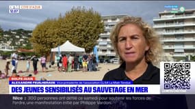 Golfe-Juan: des jeunes sensibilisés au sauvetage en mer