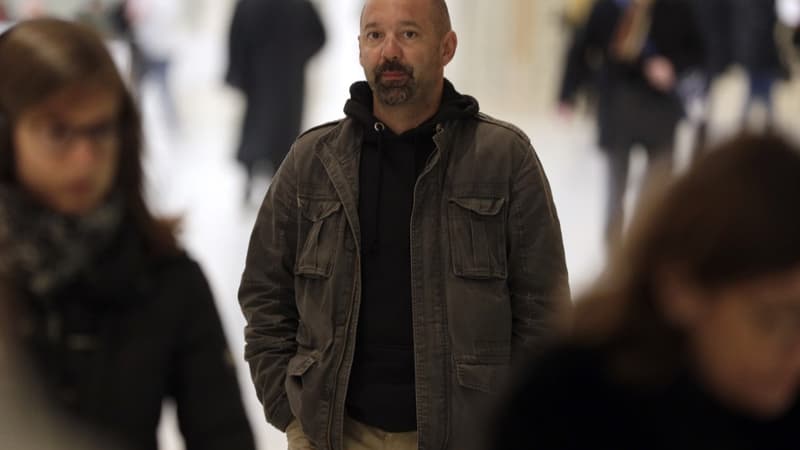 Vincent Crase le 19 février dernier à son arrivée au tribunal de Paris.