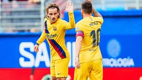 Antoine Griezmann et Lionel Messi