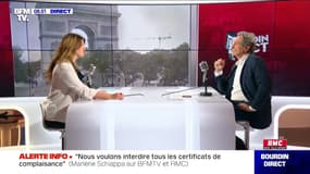 Marlène Schiappa sur "Le Génie Lesbien" d'Alice Coffin: "Je ne valide pas le harcèlement sur les réseaux sociaux (...) mais je n'ai pas du tout envie de me passer des hommes"