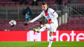 Marco Verratti lors de Barça-PSG