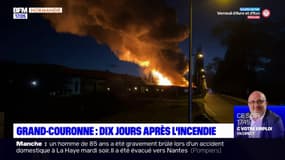Seine-Maritime: dix jours après l'incendie de Grand-Couronne, les habitants s'interrogent toujours
