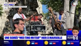 Législatives: une soirée "mee-ting mi-teuf" organisée à Marseille pour le Nouveau Front populaire