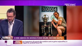Les histoires de Charles Magnien  : 8 000 abdos en moins d'une heure, record battu - 18/10