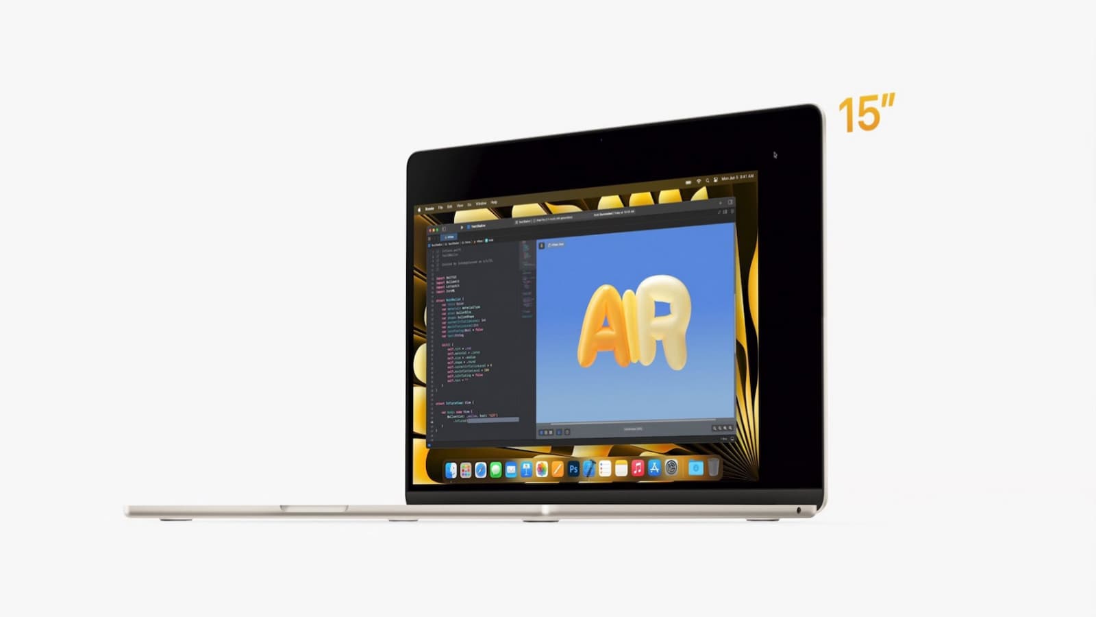 Le nouveau MacBook Air 15