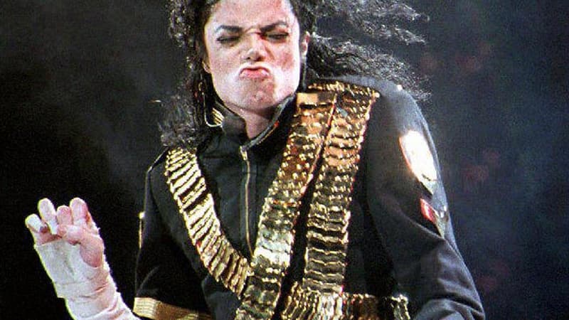 Michael Jackson en 1993.