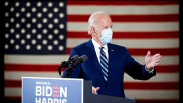 Joe Biden à Fort Lauderdale, le 13 octobre 2020 en Floride