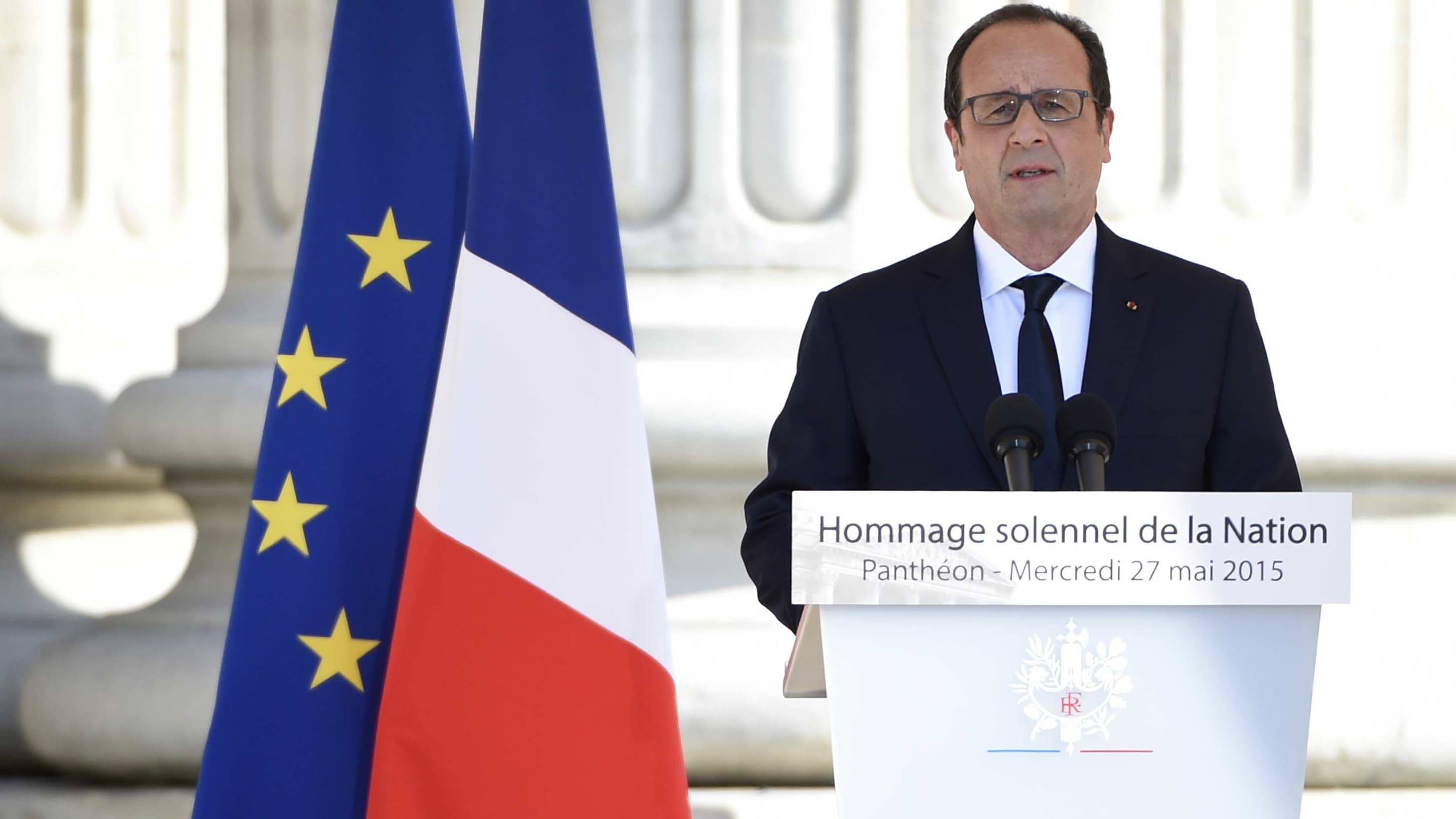 Les moments forts du discours de François Hollande au Panthéon