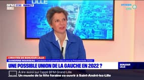 Sandrine Rousseau, candidate à la primaire EELV pour la présidentielle 2022 s'ouvre au crowdfunding