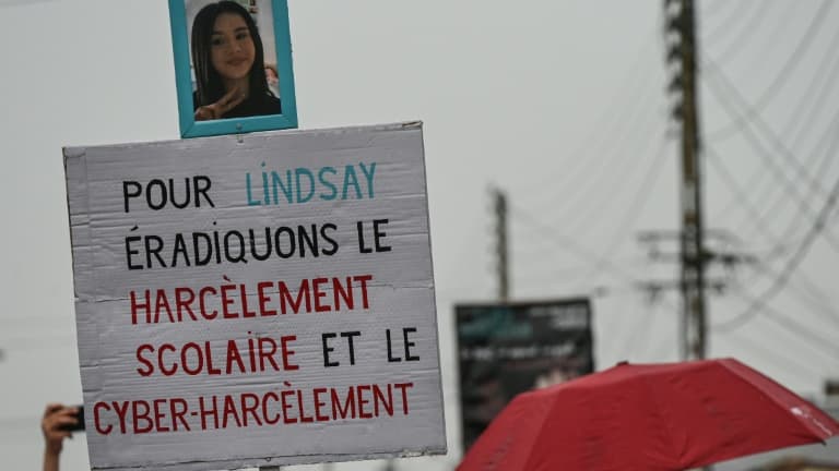 Marche en mémoire de Lindsay le 18 juin 2023 à Vendin-le-Vieil, dans le Nord