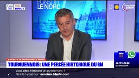 Gérald Darmanin réagit à la percée du RN dans la 10e circonscription du Nord 