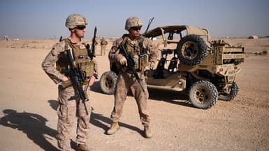 Militaires américains en Afghanistan en août 2017