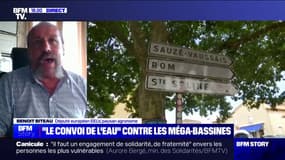 Méga-bassines: "Le seul vrai stockage qui vaille, c'est celui en nappe souterraine", affirme Benoît Biteau (député européen EELV et paysan agronome)