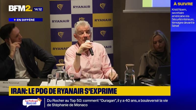 Guerre au Moyen-Orient: "Notre priorité absolue est de rapatrier nos clients en Jordanie", indique le PDG de Ryanair