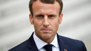 Emmanuel Macron le 17 octobre.