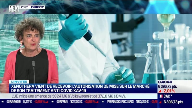 Odile Duvaux (Xenothera) : Xenothera vient de recevoir l'autorisation de mise sur le marché de son traitement anti-Covid XAV-19 - 08/07
