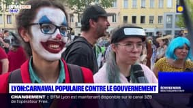 Lyon: un carnaval populaire contre le gouvernement