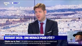 Benoît Elleboode (ARS Nouvelle-Aquitaine): "Toute personne non-vaccinée sera contaminée par le variant Delta"