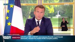 Emmanuel Macron a tenté de rassurer les forces de l'ordre