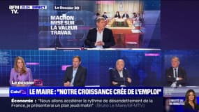 Emmanuel Macron et la valeur travail pour se relancer - 18/04