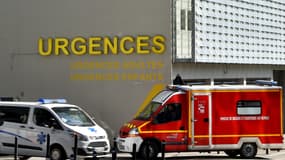 Ambulance et camion de pompiers à nantes. (Photo d'illustration)