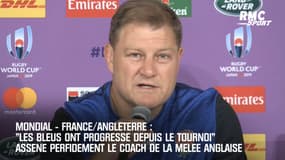 France-Angleterre: "Les Bleus ont progressé depuis le Tournoi" assène poliment le coach de la mêlée anglaise