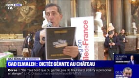 Gad Elmaleh: dictée géante au château de Versailles - 14/10