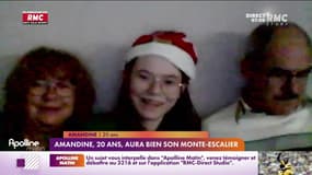 RMC s'engage pour vous: Amandine, 20 ans, aura bien son monte-escalier