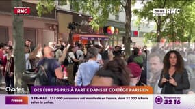 Manifestations du 1er-Mai: des élus du PS ont été pris à partie dans le cortège parisien
