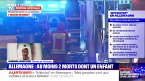 Magdebourg: "C'était un moment vraiment traumatisant", raconte Gabriel Ruecker, témoin de la scène