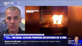 "Une intervention extrêmement technique": le porte-parole des sapeurs-pompiers explique les difficultés de l'incendie de Vaulx-en-Velin