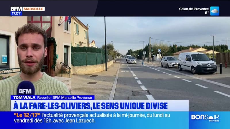 La Fare-les-Oliviers: la circulation à sens unique divise les commerçants