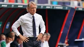 Roberto Mancini lors du match Italie-Pays-Bas (3-2) pour la 3e place en Ligue des nations, le 18 juin 2023