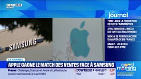 Apple gagne le match des ventes face à Samsung