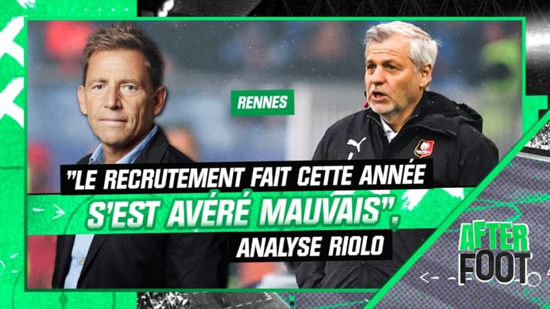 Rennes : Le recrutement qui a été fait cette année s’est avéré mauvais, analyse Riolo