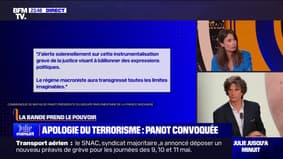 LA BANDE PREND LE POUVOIR - Apologie du terrorisme: Mathilde Panot convoquée