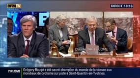 BFM Politique: L'interview de Stéphane Le Foll par Apolline de Malherbe (1/6) - 22/02