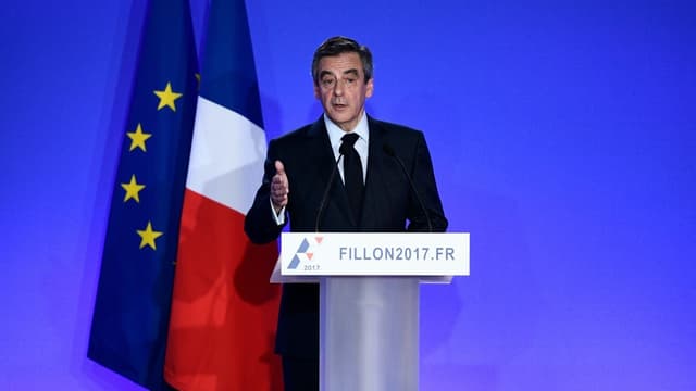 François Fillon lors de sa conférence de presse le 6 février 2017 (photo d'illustration)