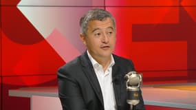 Le ministre de l'Intérieur démissionnaire Gérald Darmanin sur BFMTV-RMC le 24 juillet 2024 