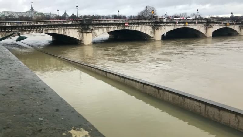 La Seine en crue (photo d'illustration)
