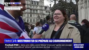 "On va essayer d'aller à Buckingham voir le balcon", Léa est venue de Dax, dans les Landes, pour assister au couronnement de Charles III