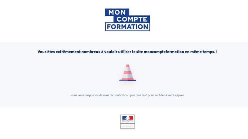 Fin du transfert du DIF: le site officiel saturé, le gouvernement promet de la "souplesse" 