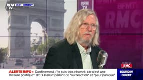 "Je suis très réservé sur le confinement, car c'est une mesure politique": le Pr. Didier Raoult était l'invité de RMC