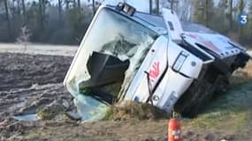 L'accident est survenu à 7h30 sur la route départementale 160 entre Einville au-Jard et Raville-sur-Sânon.