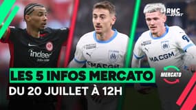 Rongier, Merlin, Ekitike... les 5 infos mercato du 20 juillet 2025 à midi