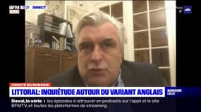 Variant anglais du Covid-19: "il est déjà chez nous depuis de nombreuses semaines" estime le maire de Boulogne-sur-Mer